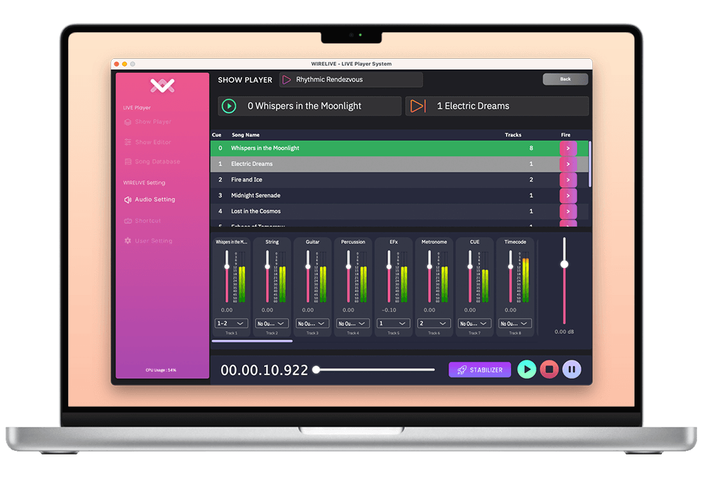 WIRELIVE Playback System