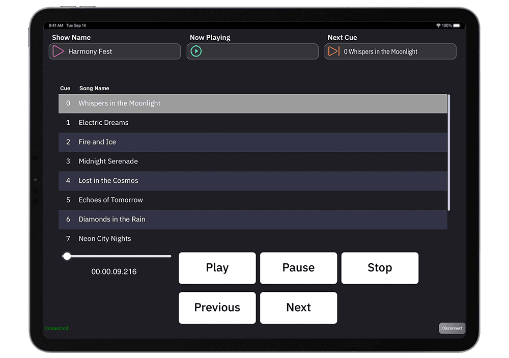 WIRELIVE Remote for iPadOS and macOS